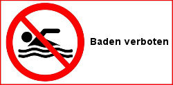06 Baden verboten